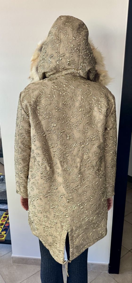 Ermanno Scervino Cappotti: Parka Ermanno Scervino doré – Usato da moudon venduto da jaunejaunelapinjaune 3