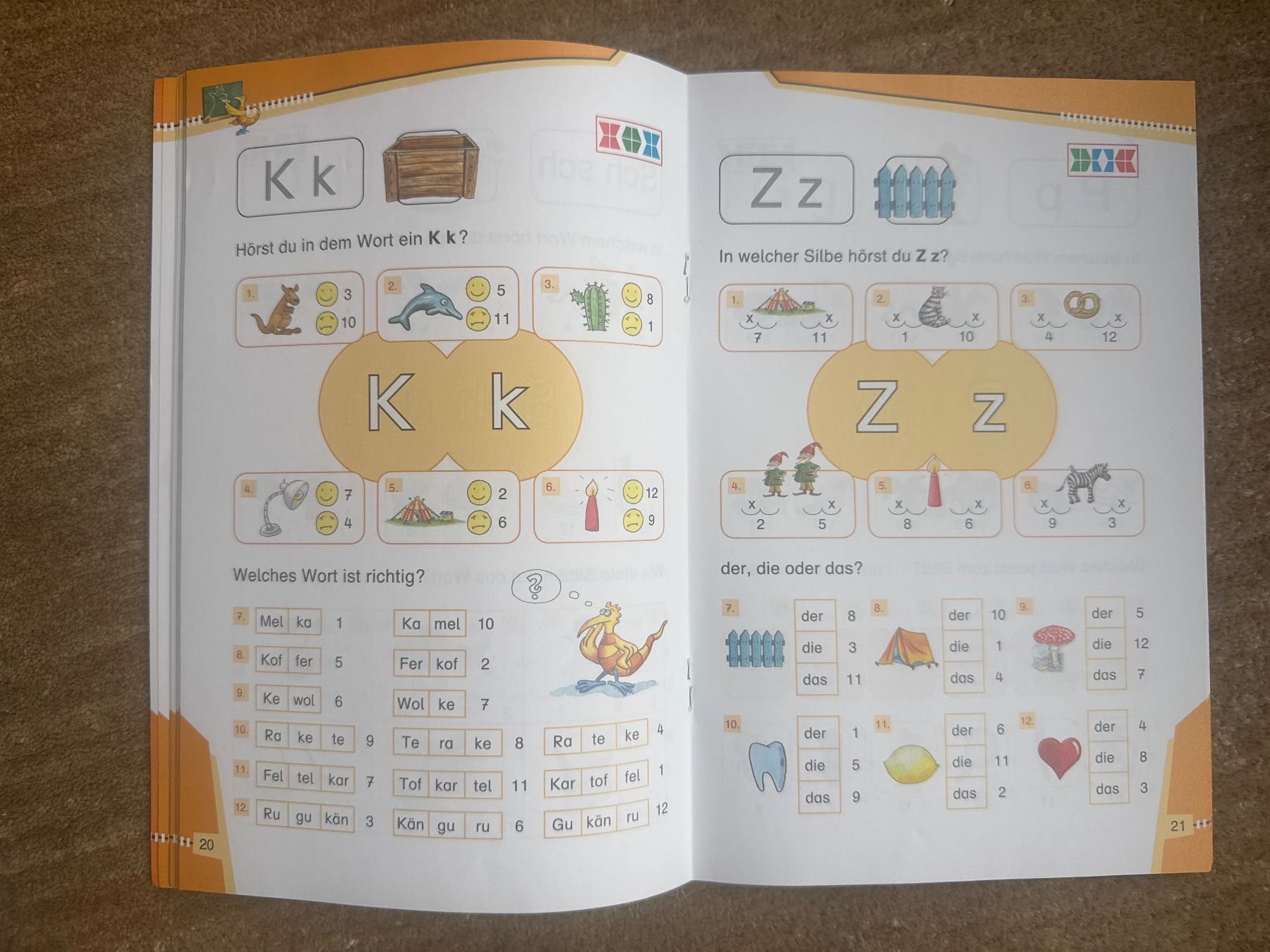 Spiele: Mini-Lük Heft - Karibu- Deutsch - 1. Klasse – Neu (gemäss Beschreibung) aus Aarau von Kilauea 4