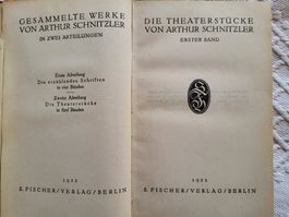 Arthur Schnitzler - Die Theaterstücke (5 Bände) 1.Aufl. 1922