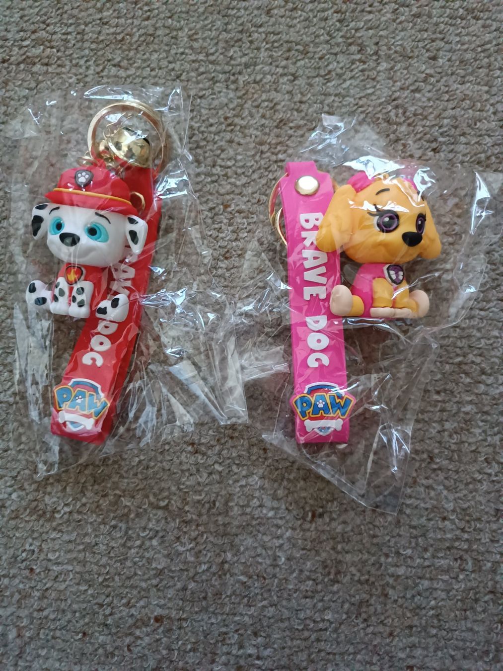 Marvel Portachiavi: Grosse Paw Patrol Anhänger Rubble – Nuovo e nell'imballaggio originale da Vogelsang AG venduto da miinlade 1