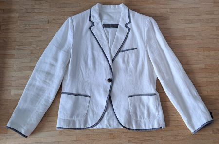Chic blazer blanc