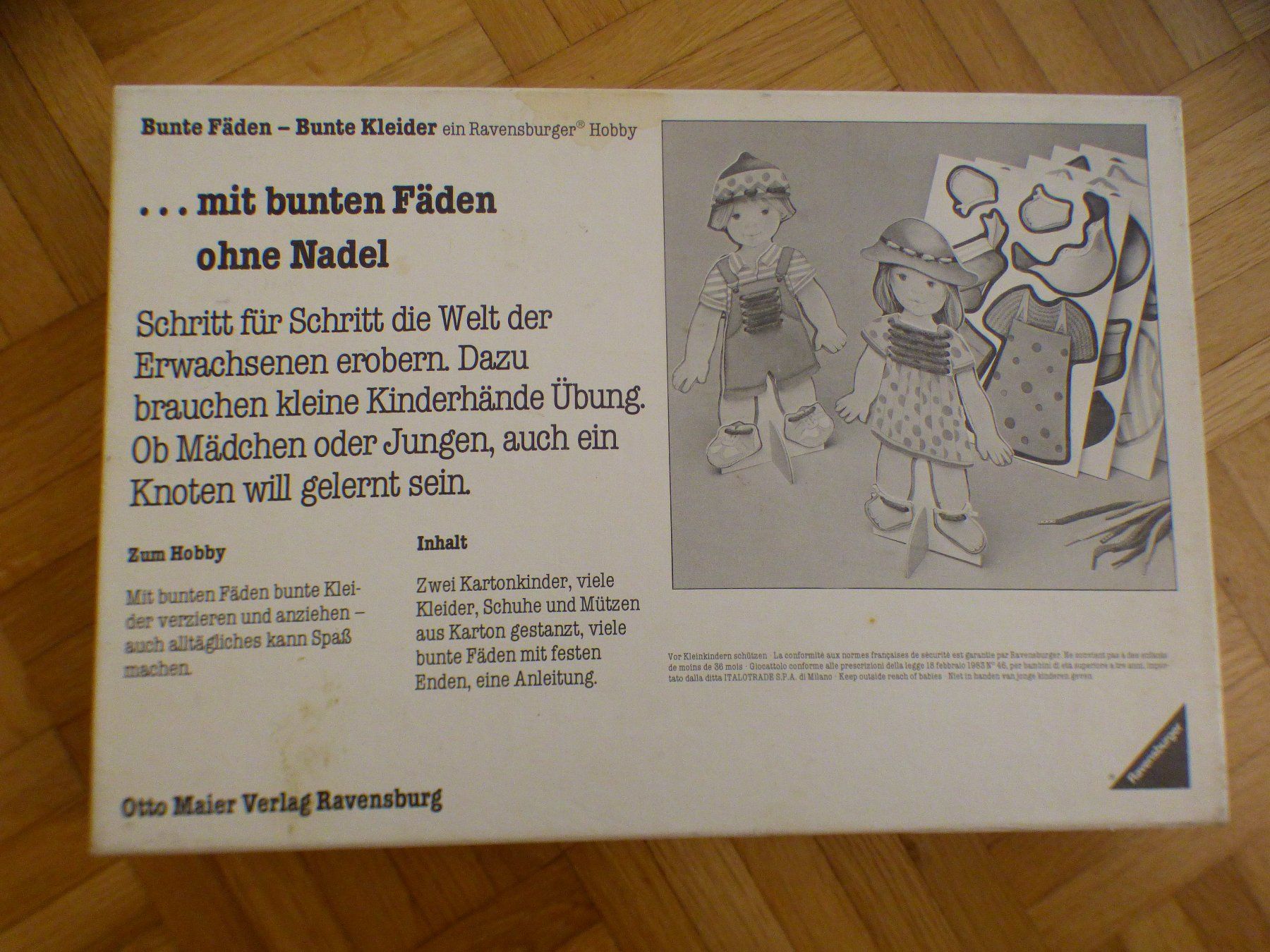 Ravensburger Giocattoli: Bunte Fäden ,bunte Kleider – Usato da Münchenbuchsee venduto da enzian59 6