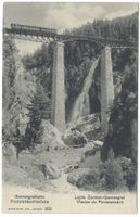 Gornergratbahn Findelenbachbrücke - Ligne Zermatt.Viadu du F