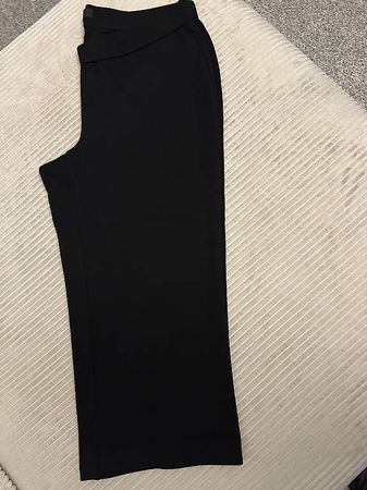 Schwarze Hose Jersey Curve Grösse 44