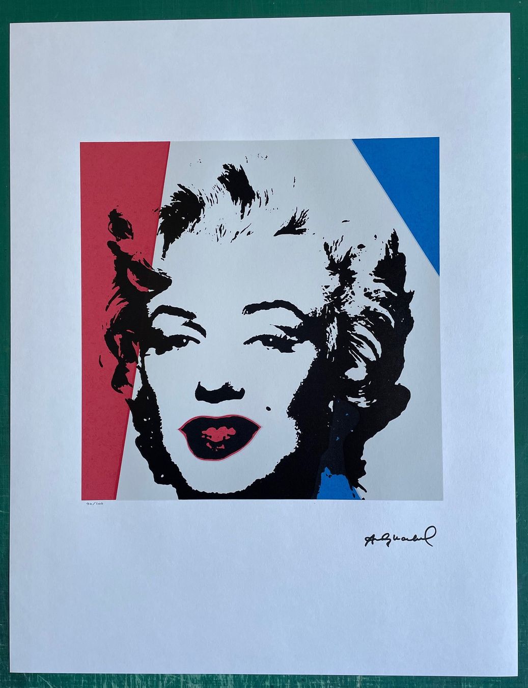 Foto & Immagini: Andy Warhol - Marilyn Monroe 40/100 - NEU Eingetroffen – Nuovo e nell'imballaggio originale da Adligenswil venduto da O_D_E_O_N 1