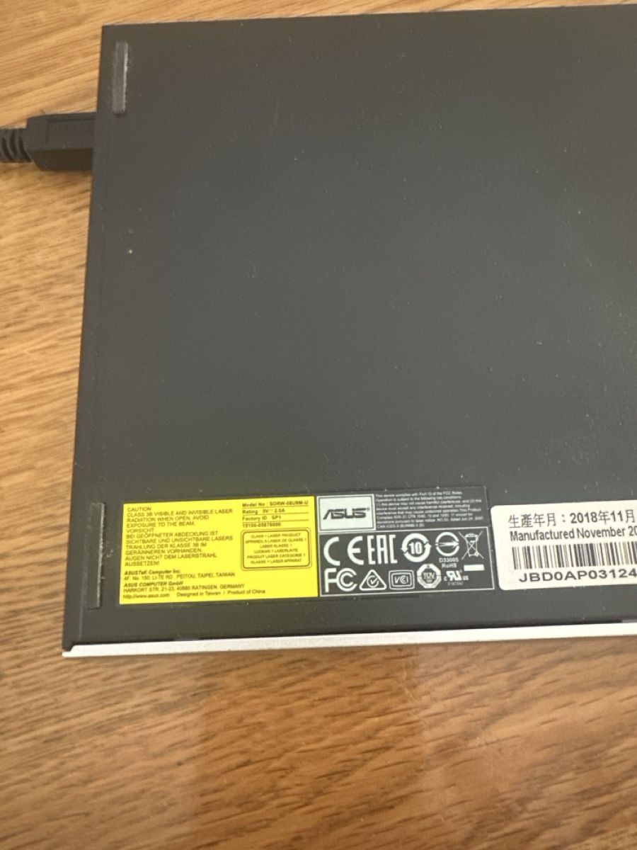 PCs: Externe DVD-Brenner ASUS Slim USB gebraucht – Gebraucht aus Niederlenz von Nici6 2
