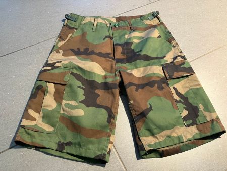 Cargo Shorts Camouflage Militär NATO Small Regular