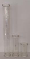 Büchi borsilicate glas pipes (set of three)