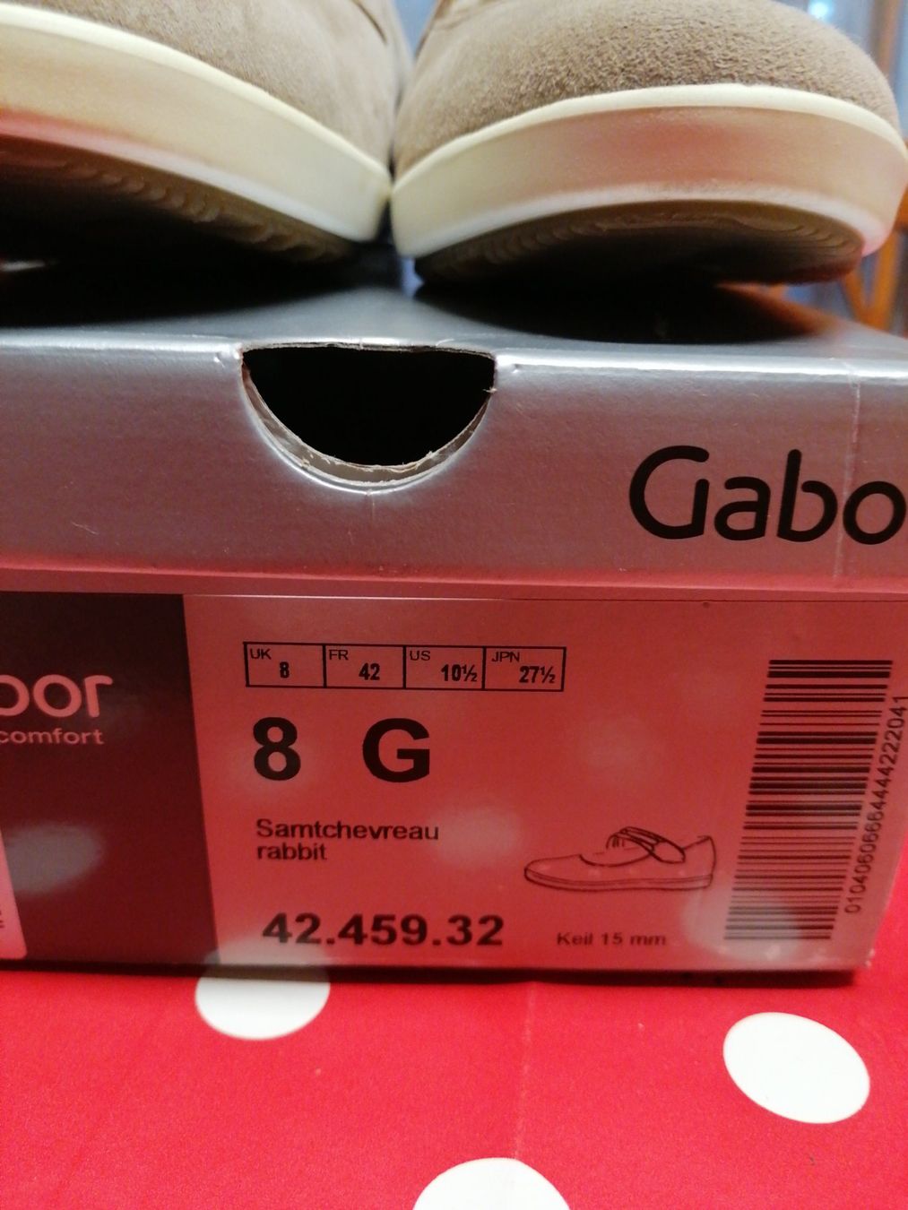 Gabor Scarpe da donna: Chaussure Gabor gr 42(8G), – Nuovo e nell'imballaggio originale da Bassecourt venduto da Adeli16 7