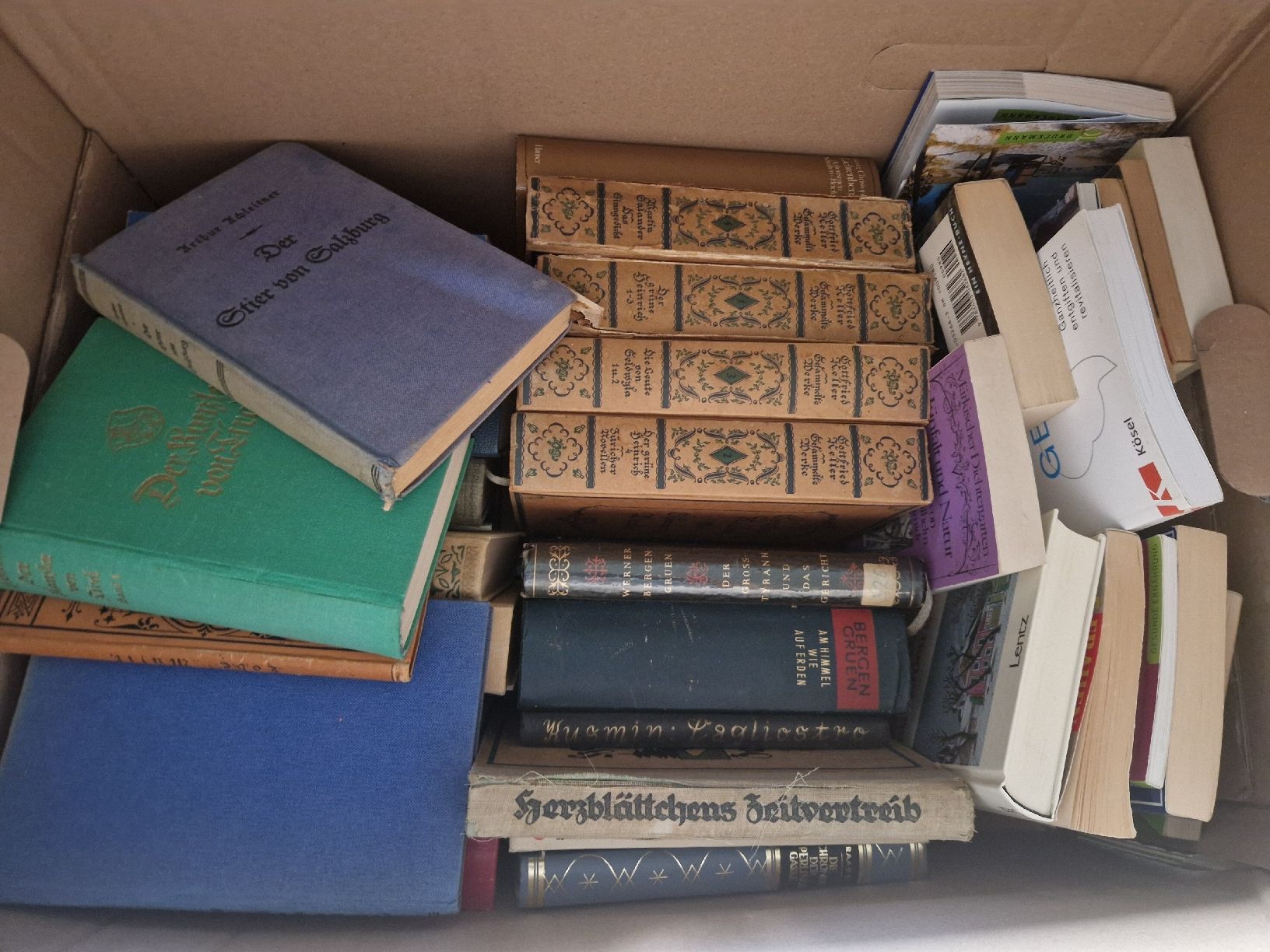 Libri: Grosses Bücherpaket ca 800 stück - 18 Karton – Usato da Schönenwerd venduto da dia_85tj