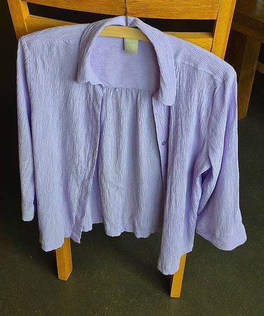 Lilafarbene Bluse Grösse 38 - Street One