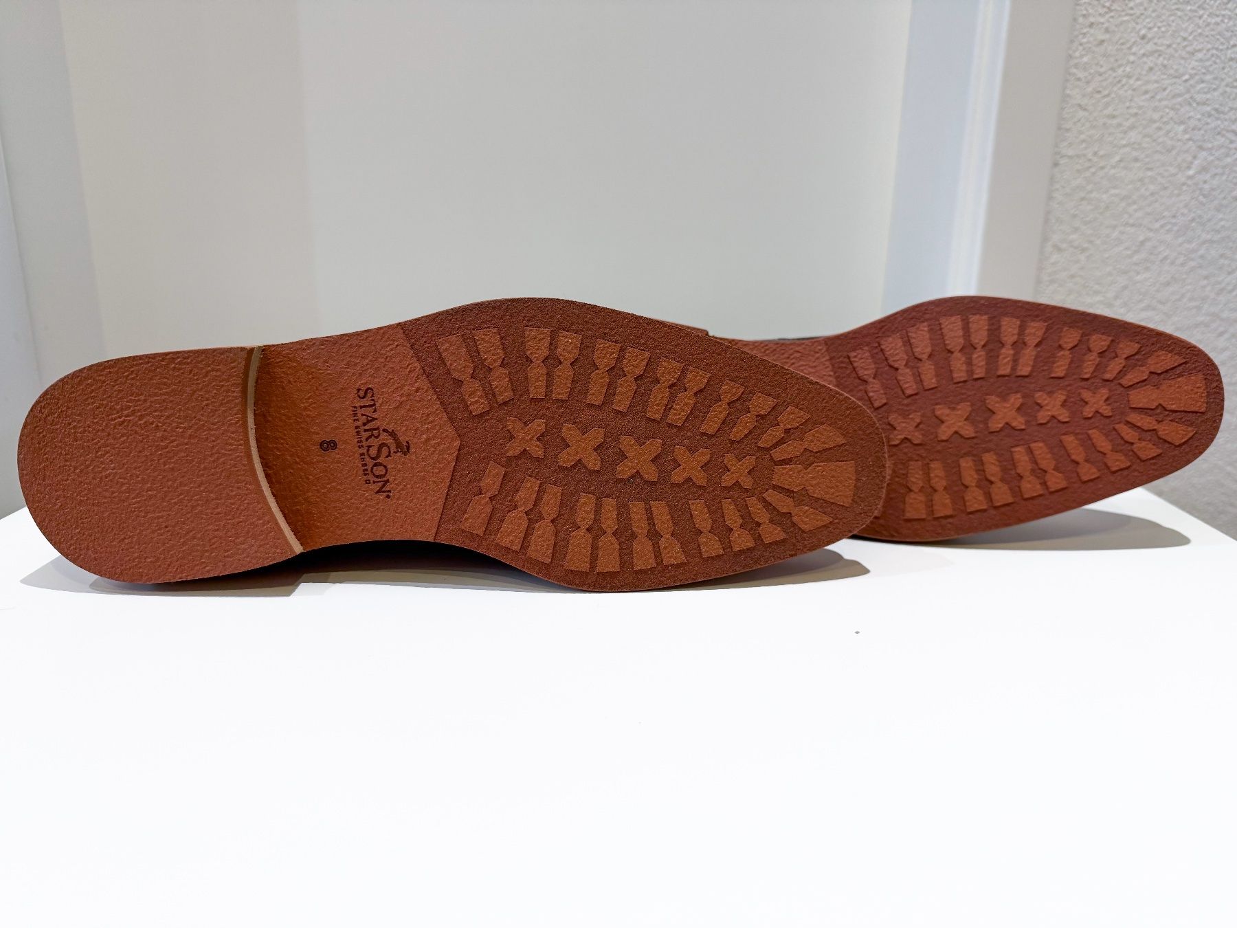 Scarpe da uomo: Starson Derby Schuhe Leder Bordeaux – Grösse 42 – Nuovo (secondo la descrizione) da Dietikon venduto da Angy94 5