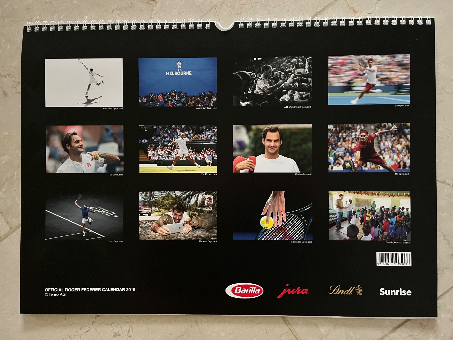 Calendari: Kalender Roger Federer 2020 – Usato da Jona venduto da simsa02 1