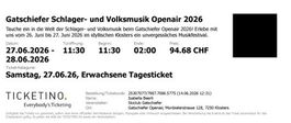 ✨ Schnäppchen: Ticket für das Gatschiefer Openair 2026