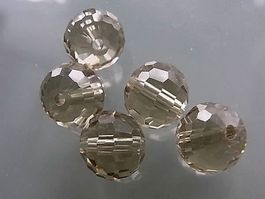 Glasschliffperle  black diamond  8mm