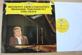 Beethoven: Eroica-Variationen, Klaviersonate - Emil Gilels☯️