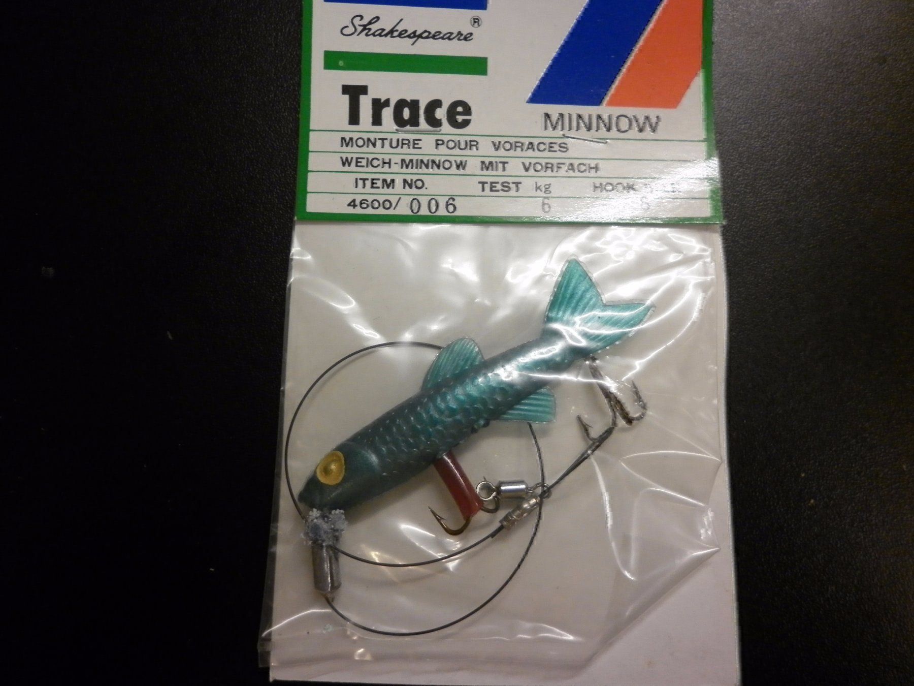 Köder: (COPIE) Trace  Minnow Shakespeare 70 mm – Neu und originalverpackt aus Fribourg von versus702