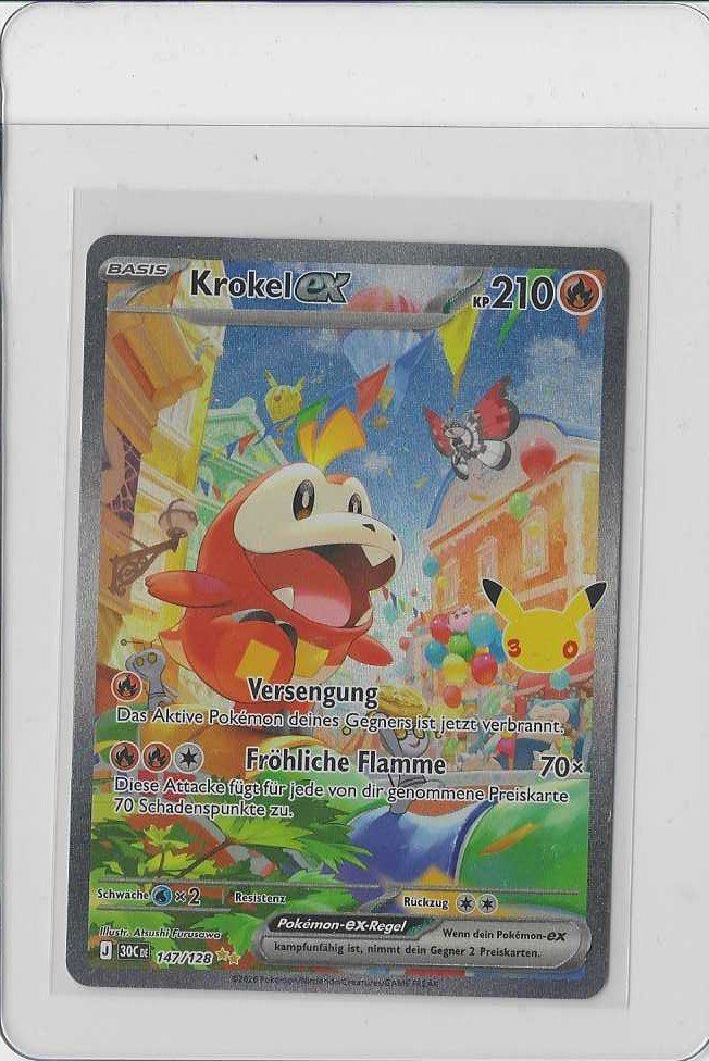 Pokémon Cartes à collectionner: Pokémon - Krokel ex 147 DE – Neuf (Voir description) à Steffisburg par Pat_Stoll