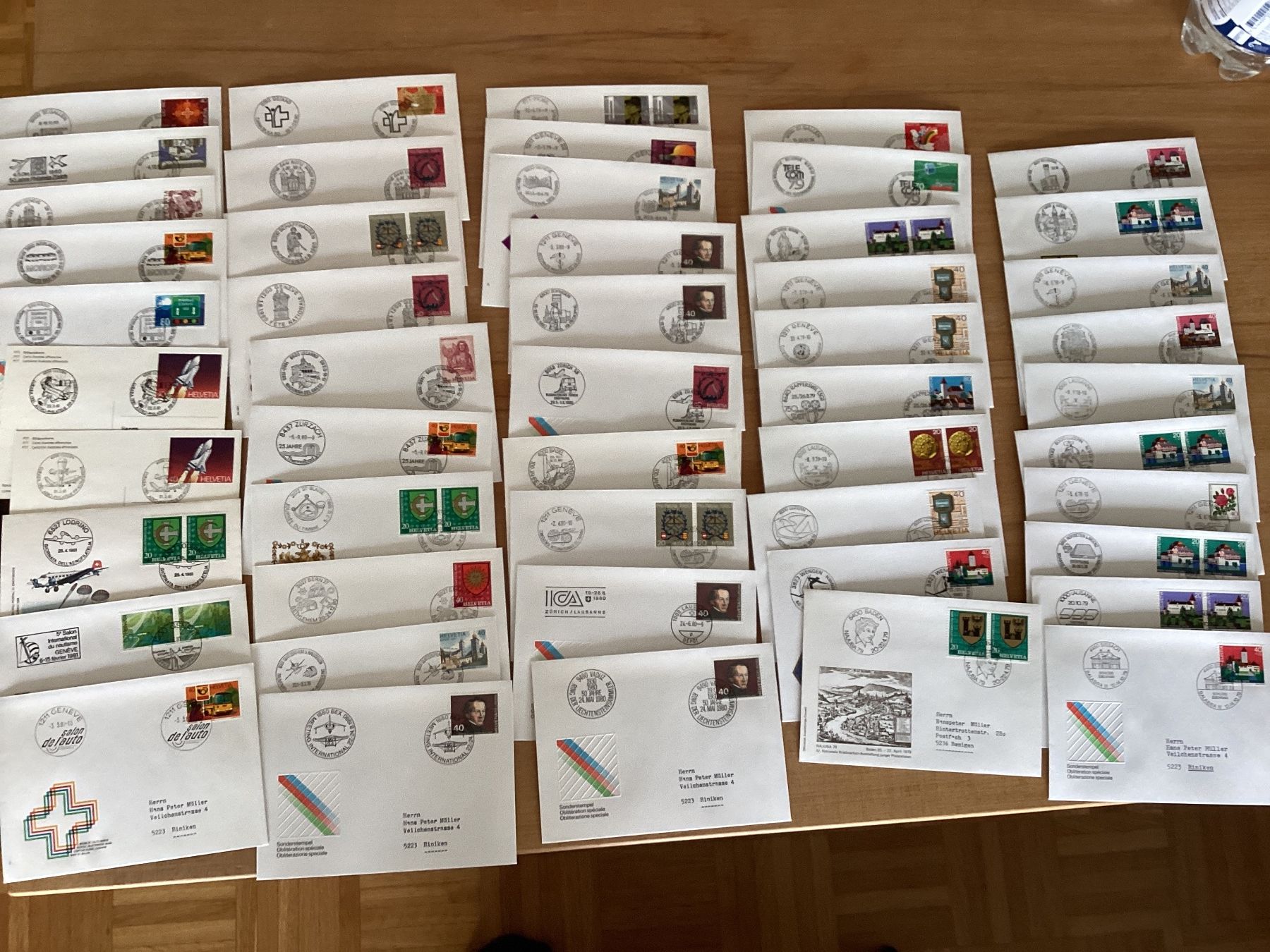 Tutti i francobolli: sonderstempel briefmarke – Usato da Reinach BL venduto da andreas_mueller