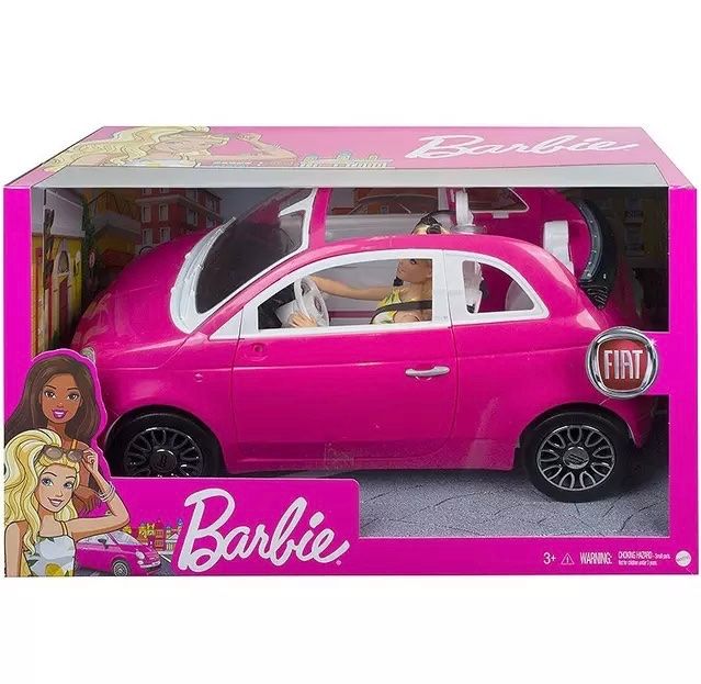Puppen: Barbie Fiat Cabrio mit Puppe – Neu und originalverpackt aus Basel von Seifehuesli 2
