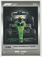 2025 Topps F1 Turbo Attax Formel 1 Kick Sauber F1 Team