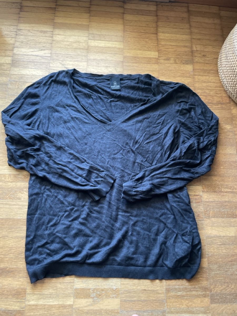Maglioni & Felpe: Damen Pullover schwarz Grösse 44 Madeline Seide – Usato da Wallisellen venduto da san_6mzy