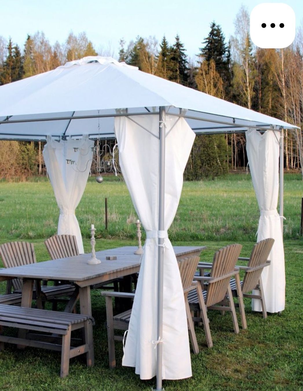Ikea Ombrelloni: Pavillon Karlsö 300x300 cm neu – Nuovo e nell'imballaggio originale da Pfeffikon Lu venduto da Rosentraum