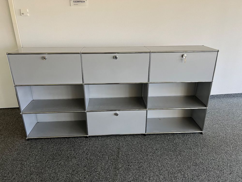 USM Haller Sideboard Mattsilber Top Zustand | Kaufen Auf Ricardo