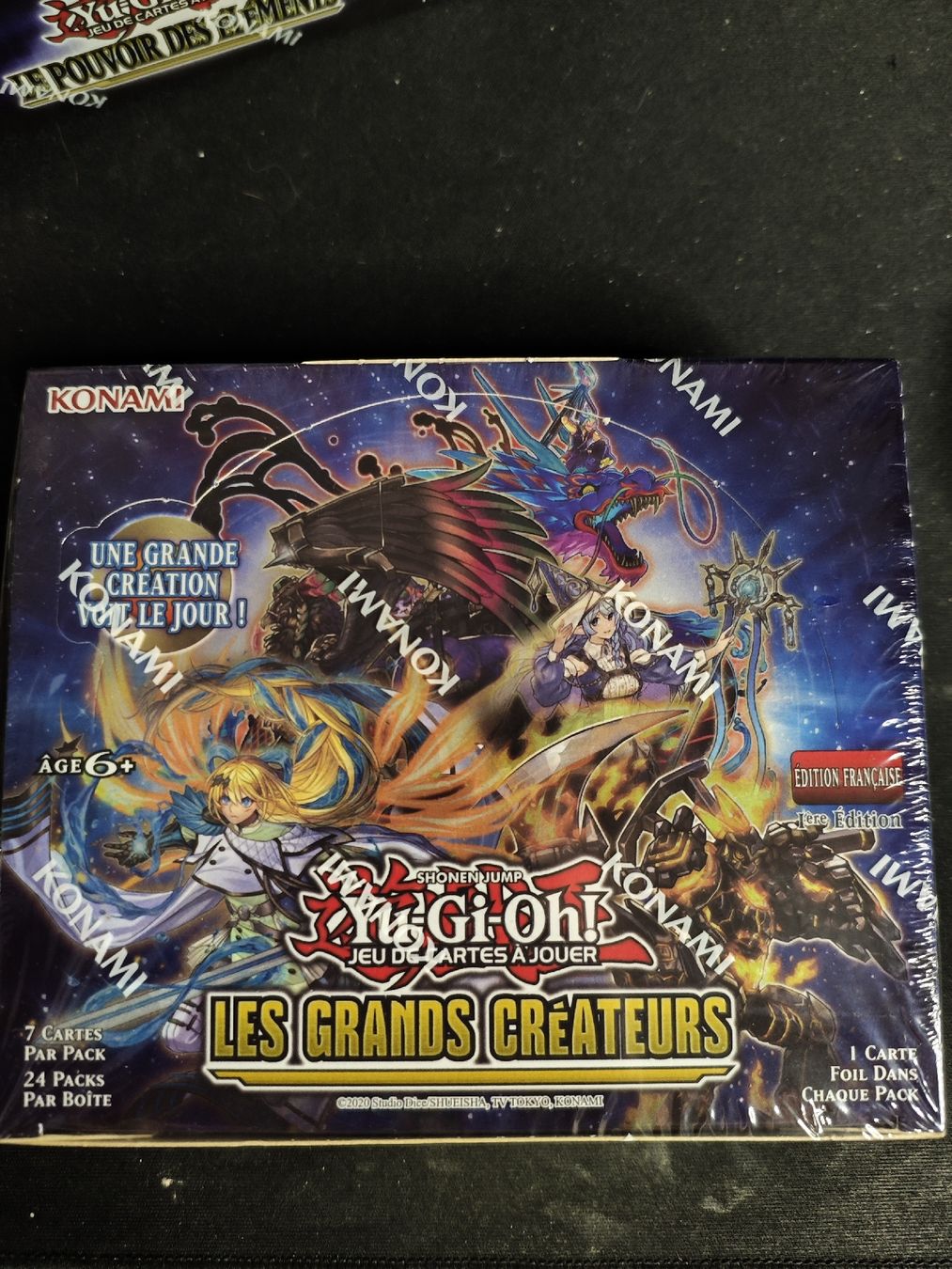 Yugioh Sammelbilder & Trading cards: Yu-Gi-Oh Boite de boosters de Les Grands Créateurs – Neu und originalverpackt aus Sonceboz-Sombeval von mil_8vr2