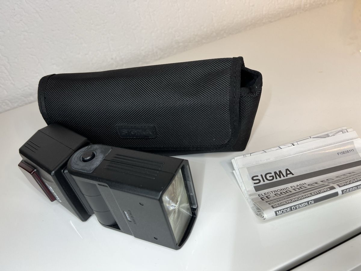 Sigma Flash: Flash Sigma EF-500 DG ST - État impeccable, comme neuf! – Usato da Ipsach venduto da Worrior23 1