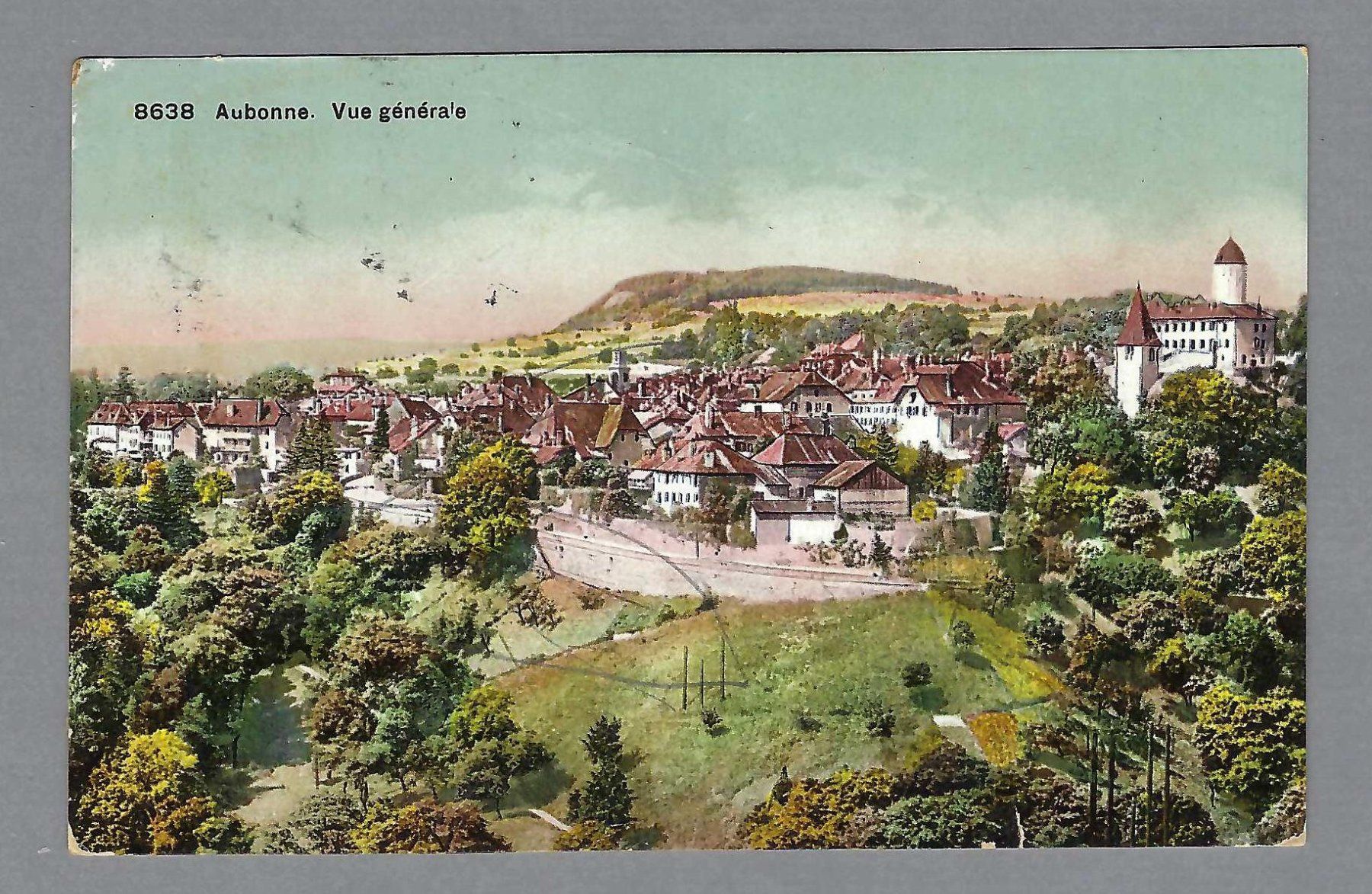Cartoline postali: 1917, AUBONNE – Usato da Pura venduto da ulisse1957