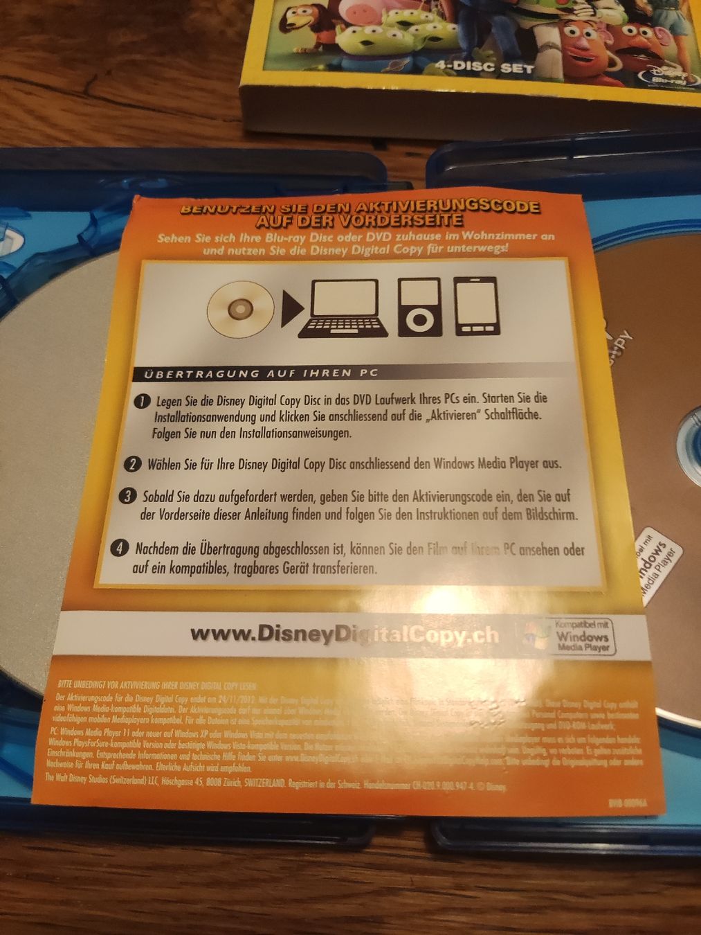 Alle DVDs: Toy Story 3 - 2 Disc Blu-ray+ DVD + Digital Copy  – Gebraucht aus Oberembrach von giu_7ksd 6
