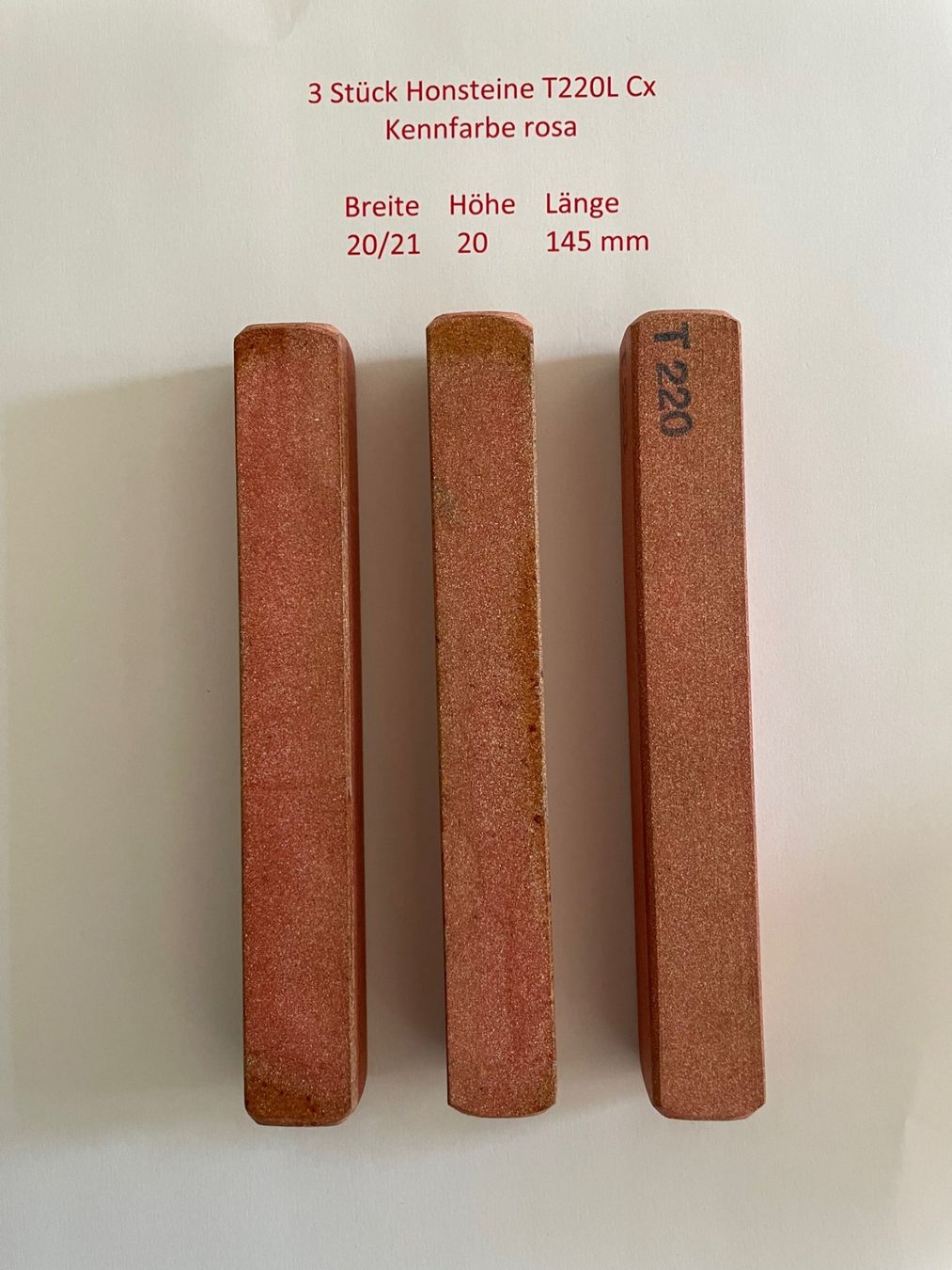Smerigliatrici & Lucidatrici: 3 HONSTEIN/SCHLEIFSTEIN – Nuovo e nell'imballaggio originale da schaffhausen venduto da gka_96cv