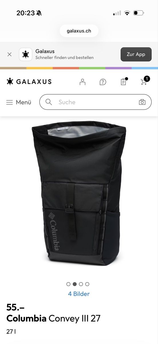 Columbia Sacs à dos: Columbia Rucksack 27 L – Neuf (Voir description) à Cham par CorinneAR 3