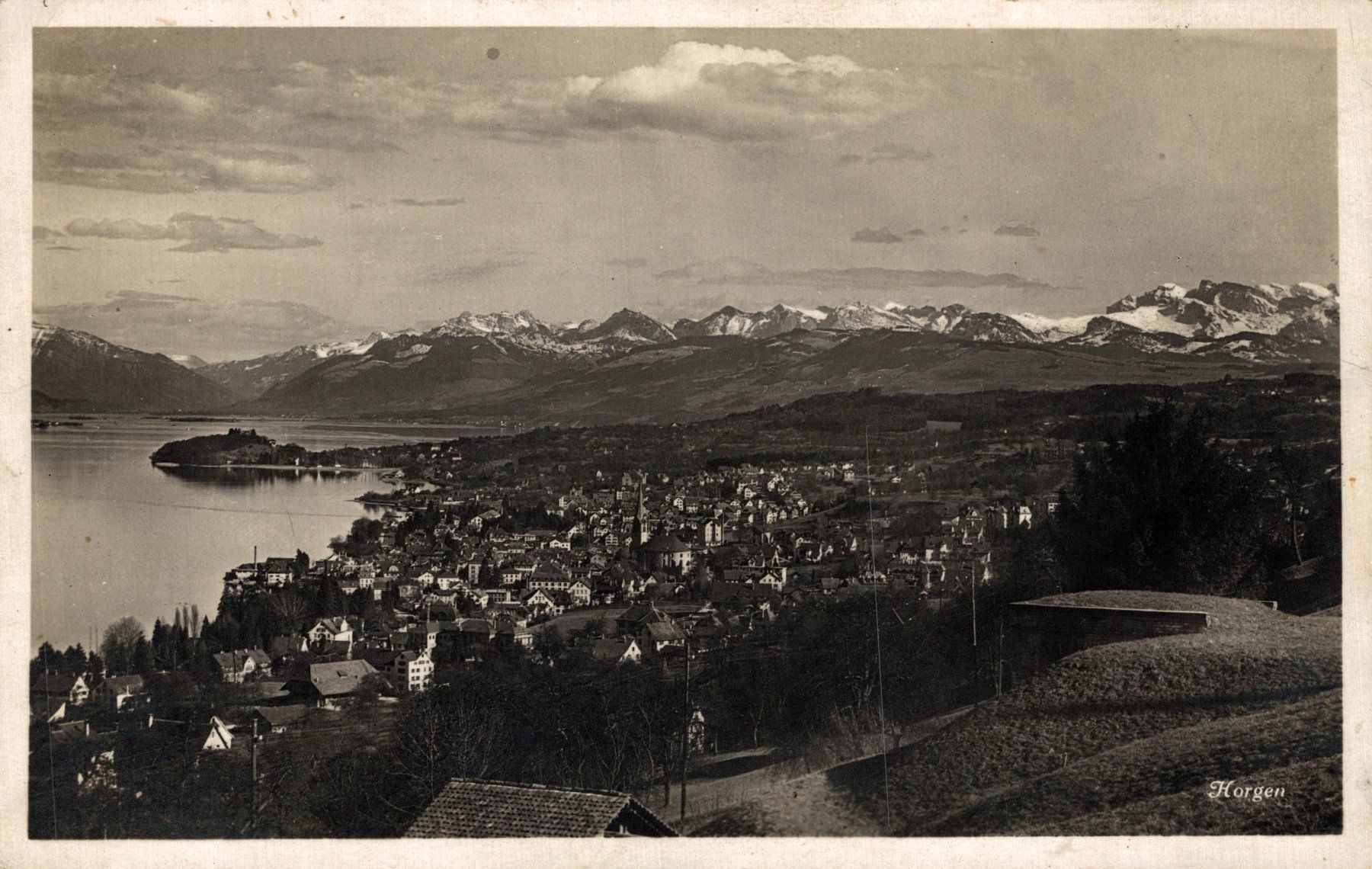 Cartoline postali: Horgen – Usato da Bronschhofen venduto da Astore