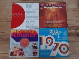 28 Hit- Schlager- Disco- Schallplatten