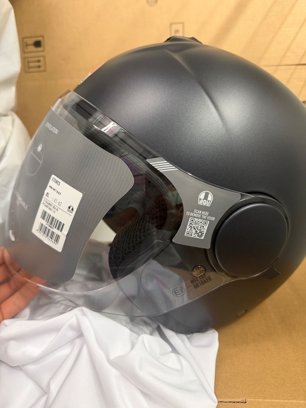 Caschi & visiere: AGV - Jethelm - Eteres XL – Nuovo e nell'imballaggio originale da Richterswil venduto da Botondsz 1