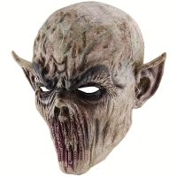 Horror Maske Goblin Zombie mit Elfenohren, Latex, neu