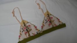 Nette Rose Bralette BH XS Luxus