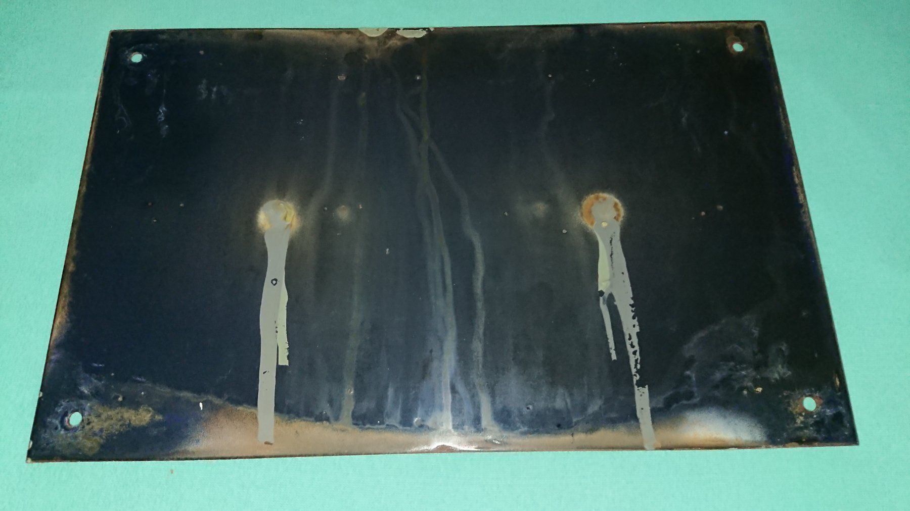 Insegne: Une plaque émaillé – Usato da Cortaillod venduto da signep 1