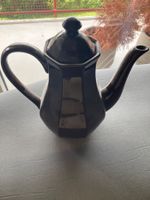 Schöne braune Keramik Kaffeekanne, Sammlerstck.