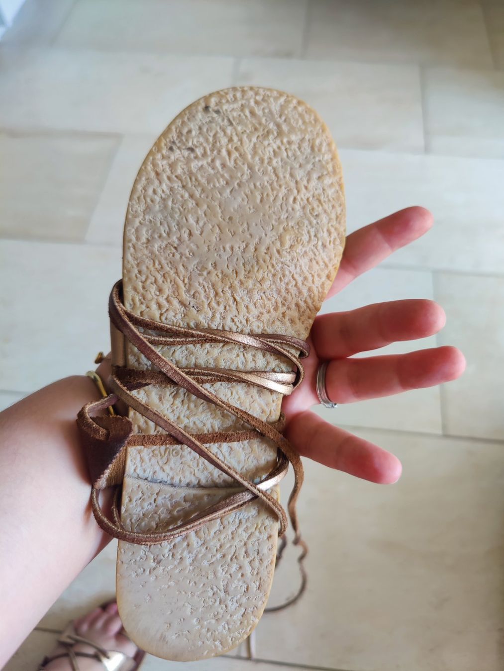Chaussures femmes: Sandalen Leder – D'occasion à Dübendorf par vas_69xt 3