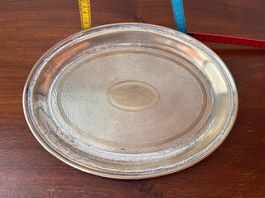 Tablett versilbert