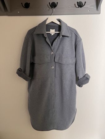 Schickes Oversize Hemd Jacke "hope" Gr. S/M 40-42 neuwertig