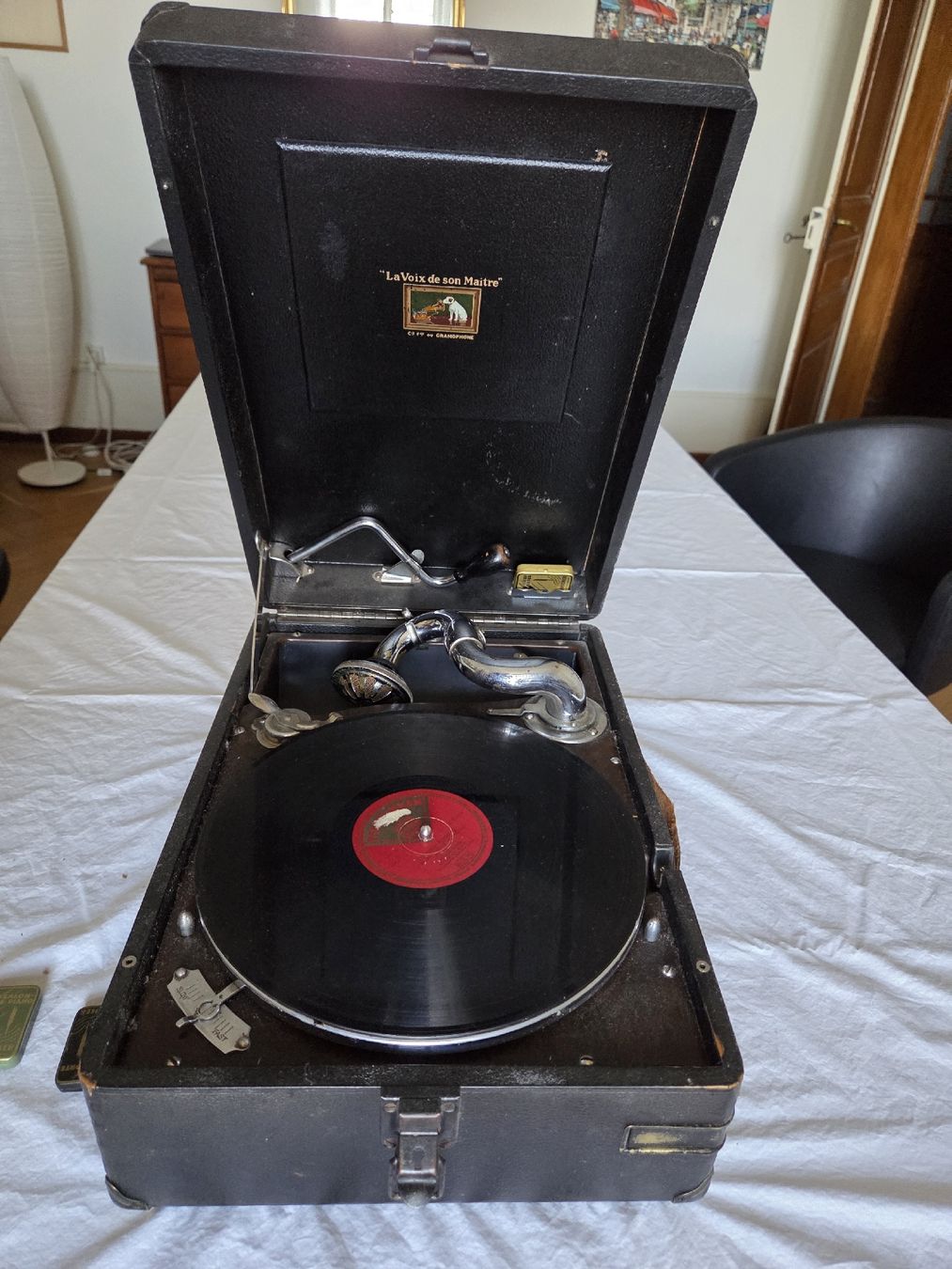 Plattenspieler: gramophone la voix de son maître – Gebraucht aus Neuchatel von sckkj 2