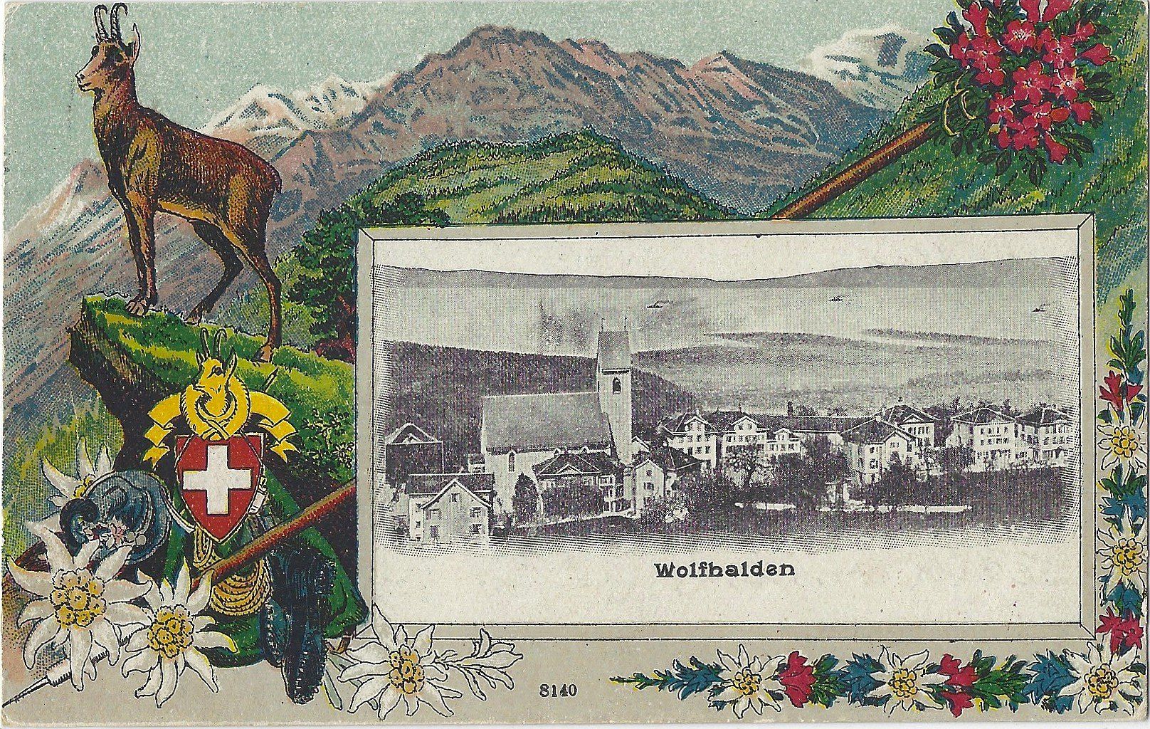 Cartes postales: 8140    Wolfhalden – D'occasion à Bütschwil par Jackson1A