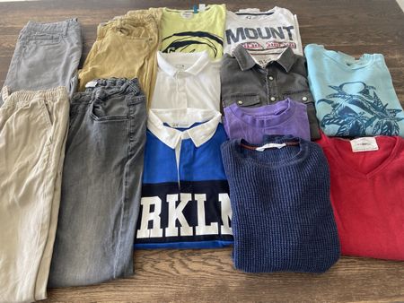 Kleiderpaket Jungen gemischt verschiedene Marken gebraucht