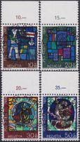 1970, B146-B149, "Pro Patria" +ET-Voll-Stempel + Ober-TAB