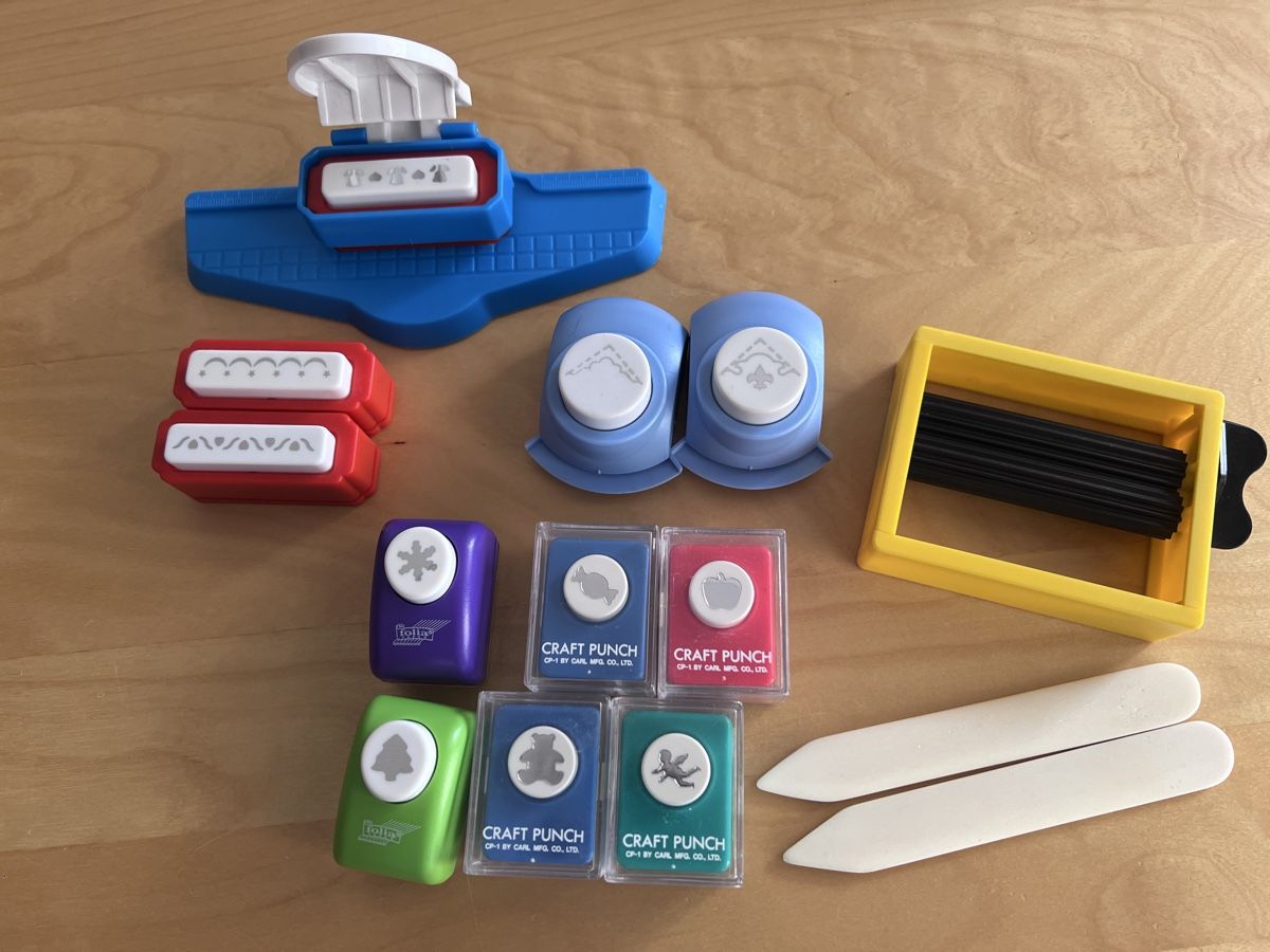 Kit bricolage: Lot de perforatrices et loisirs créatifs – Usato da Bernex venduto da isa_c5fr 1