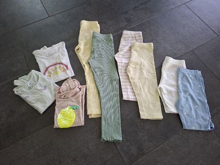 kleines Sommer Kleiderset, Mädchen, Gr. 110